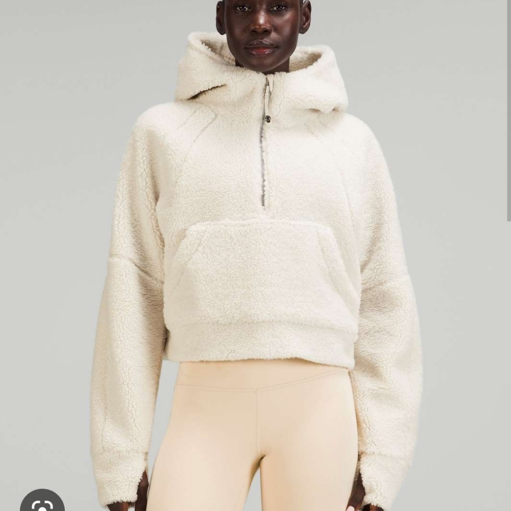 Lululemon fleece scuba hoodie
